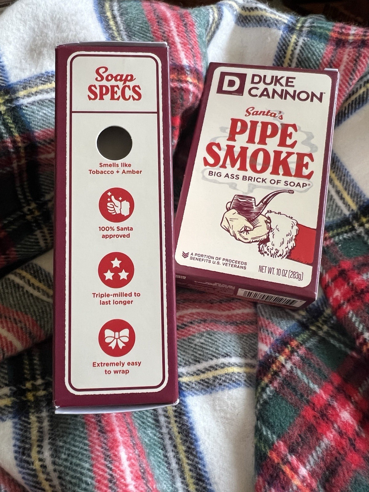 Duke Cannon Pipe Smoke Big A$$ Bar 10oz. brand new! Fan favorite!
