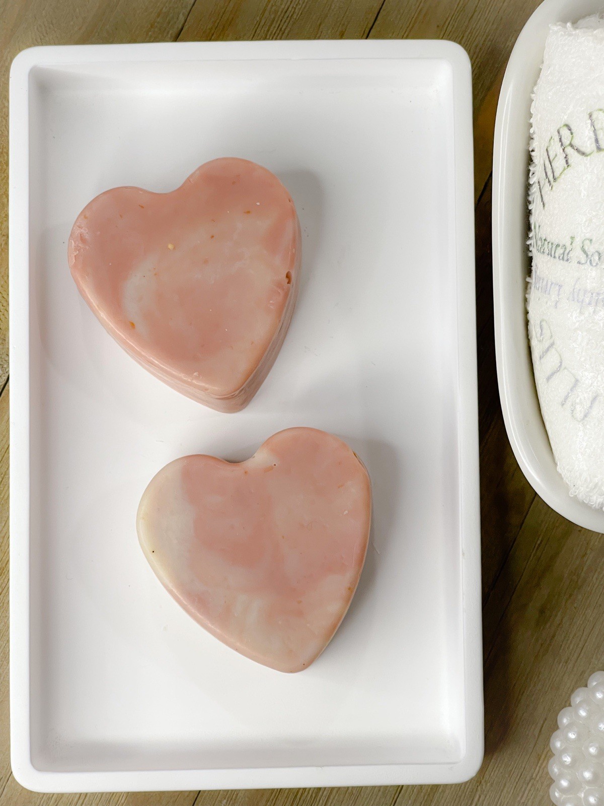 Handmade Artisan Heart Soap Bar