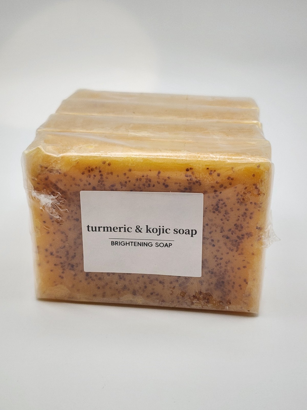 PACK OF 4 Turmeric & Kojic Soap Brightening Soap 3.5 oz FREE SHIPPING