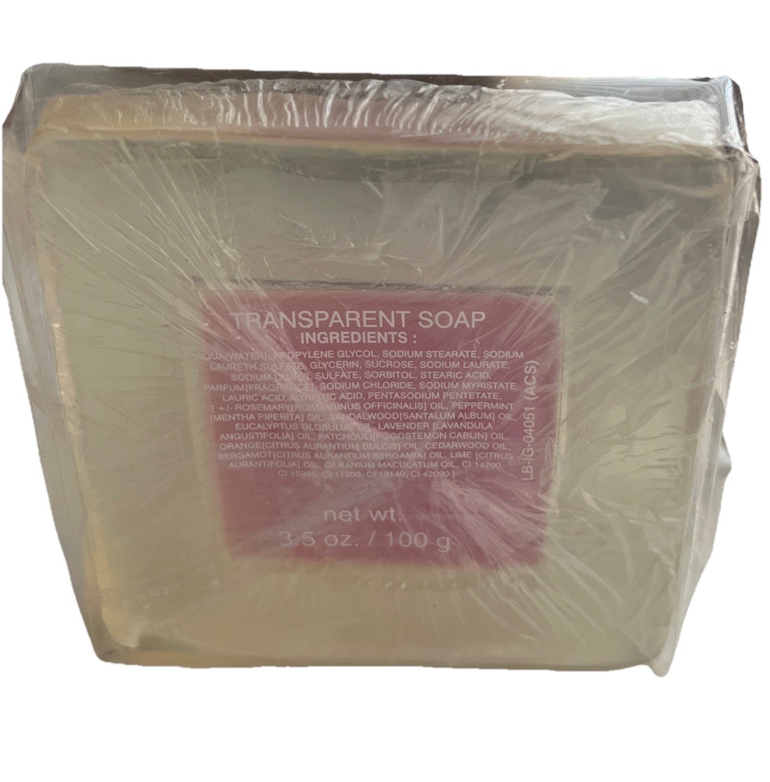 Dream Crystal Soap Transparent 3.5 Oz Each Lot Of 3 Hard To Find