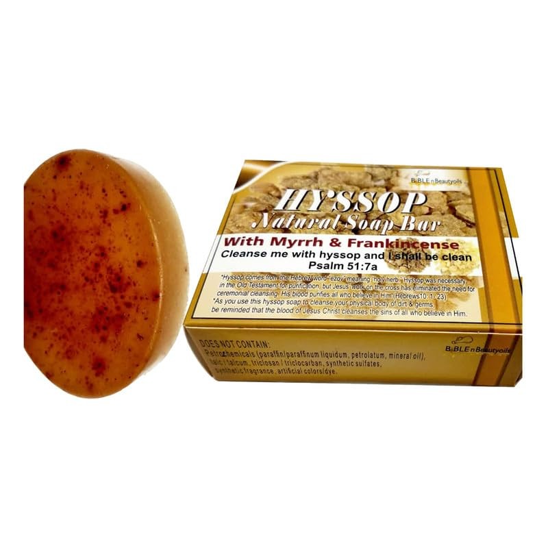Beautyoils Cleanse Me With Hyssop Natural Soap 3.3 Ounce (Pack of 1)