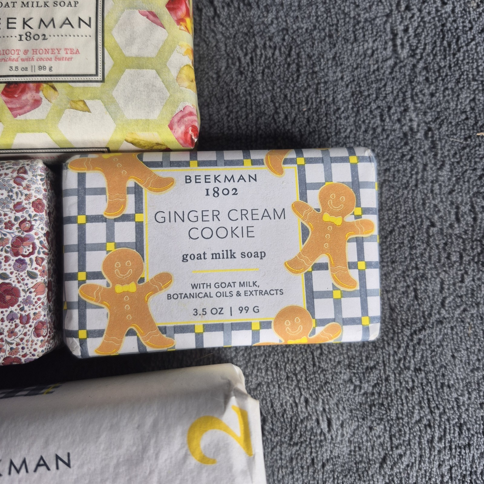Beekman 1802 Fresh Air Goat Milk Bath Cleansing Bar Soap Lot Of 4