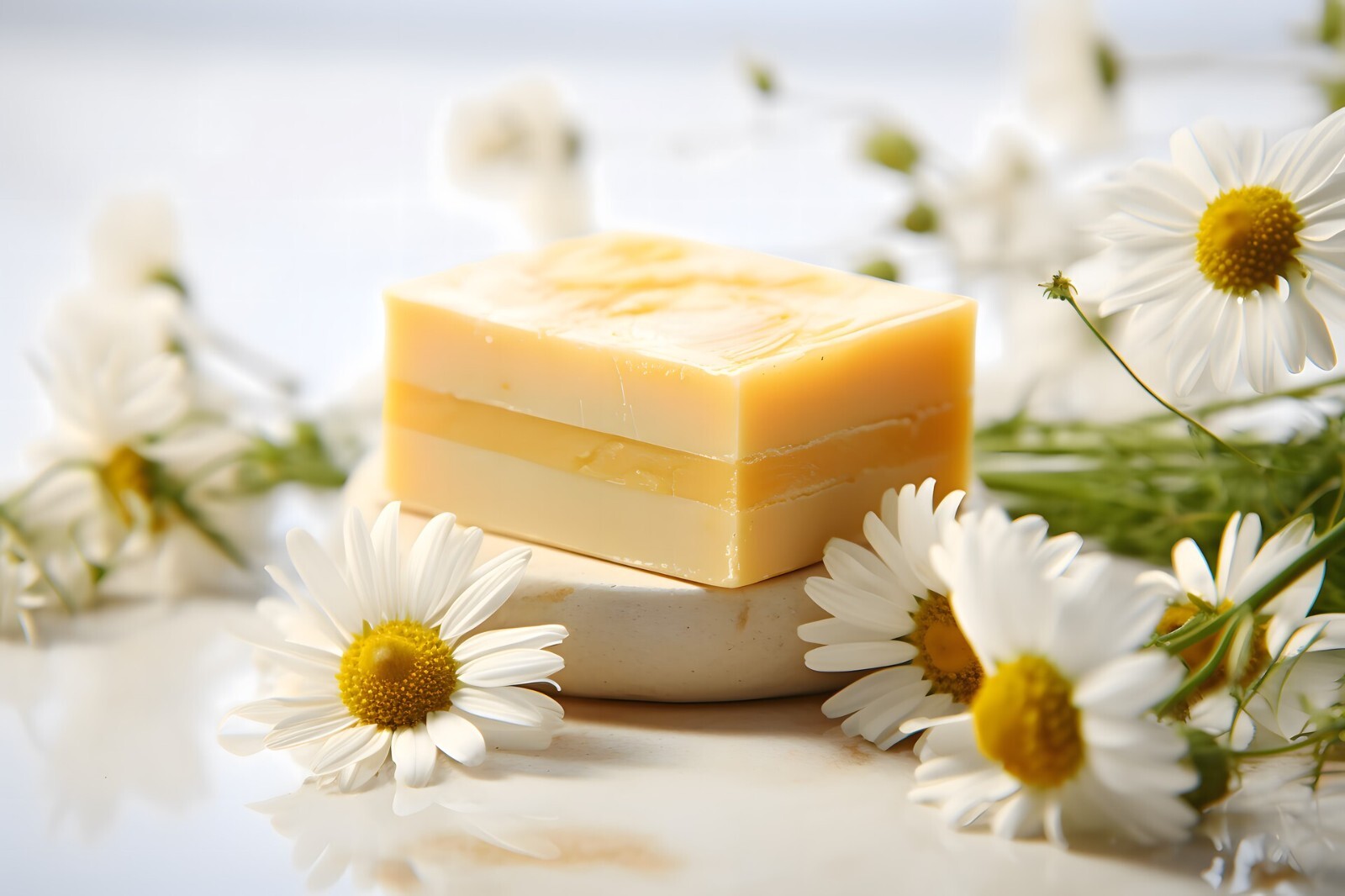 Bio-Safe One, Inc. Tea Tree & Calendula Dreams Organic Soap Bar 3.75 oz Handmade