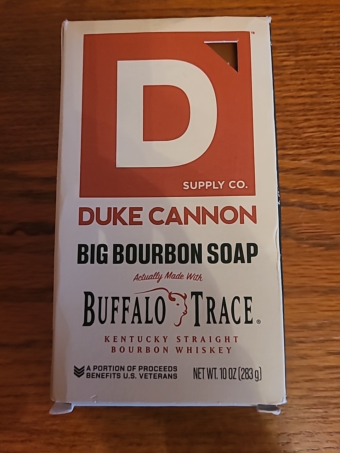 Duke Cannon Supply Co. Men’s Bourbon Bar Soap 10 oz Extra Large USA Made