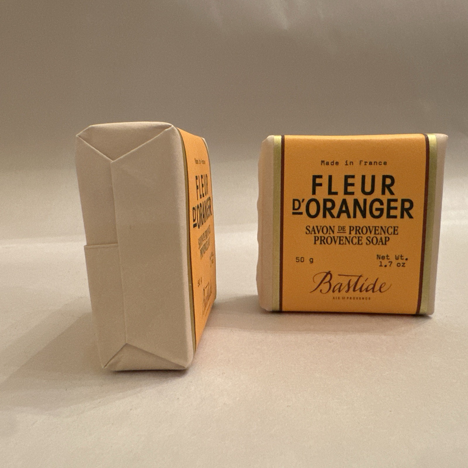 Bastide Fleur d’Oranger Savon de Provence Soap 1.7oz Travel Size 2-Pack