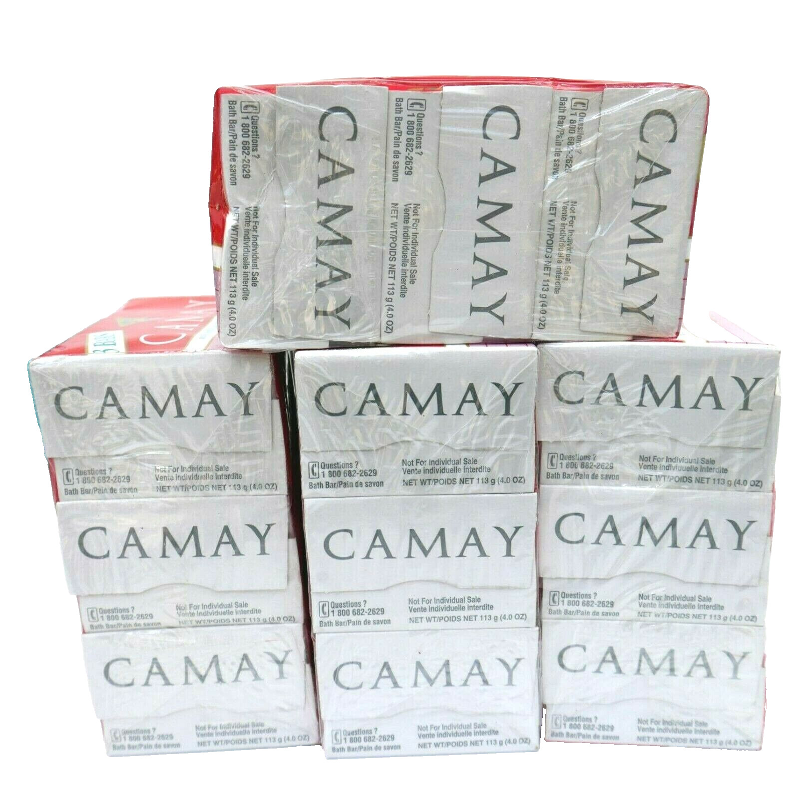 Camay Soap Pink Classic Softly Scented Beauty Bar 4 Packs of (3) bars original