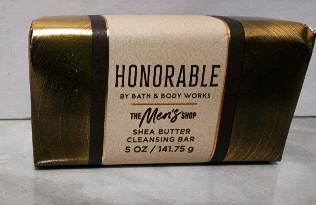 New 5 Pcs Set Bath & Body Works Honorable Shea Butter Cleansing Bar Soaps 5x Lot