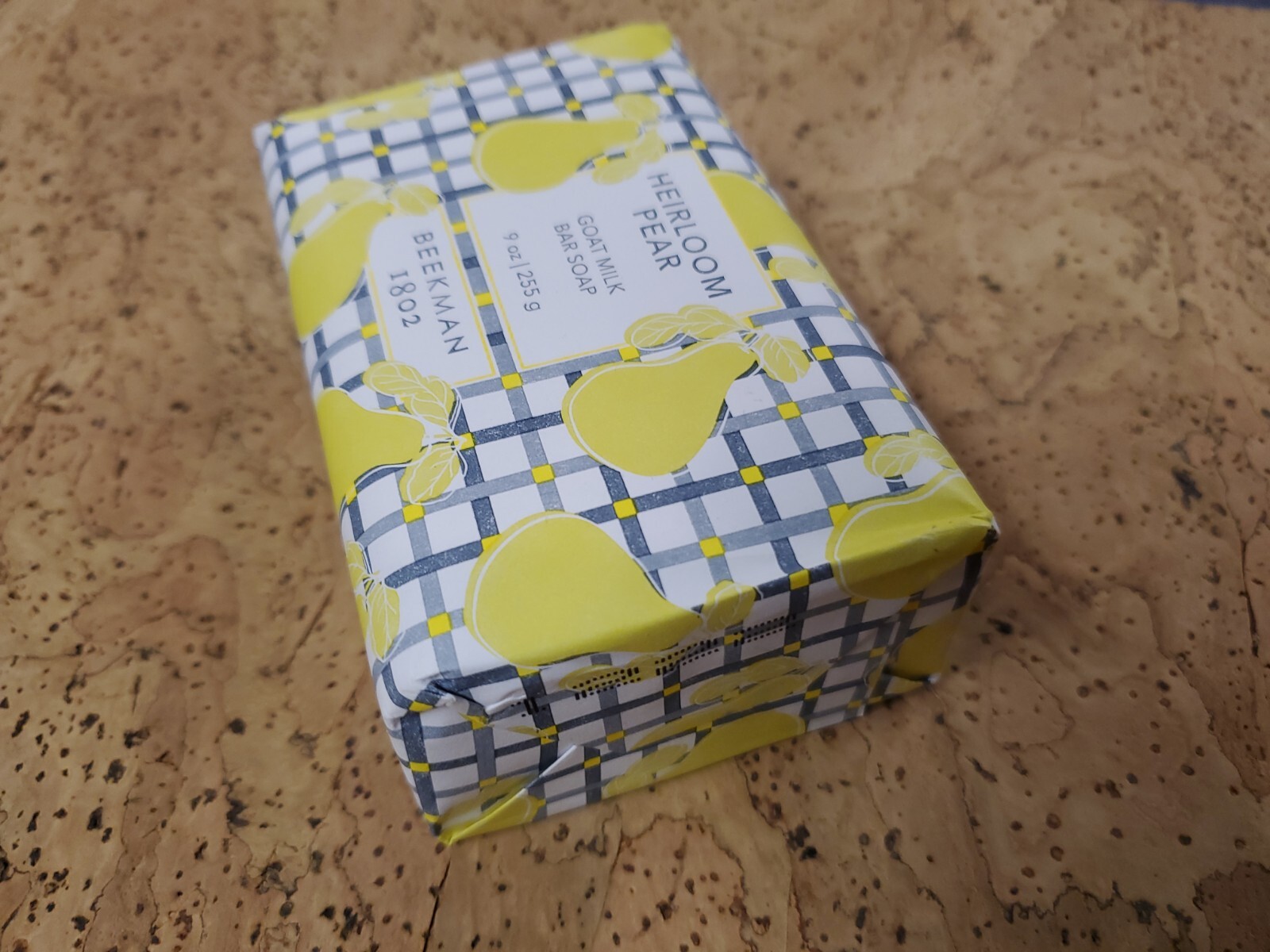 Beekman 1802 HEIRLOOM PEAR Goat Milk Bar Soap 9 oz.