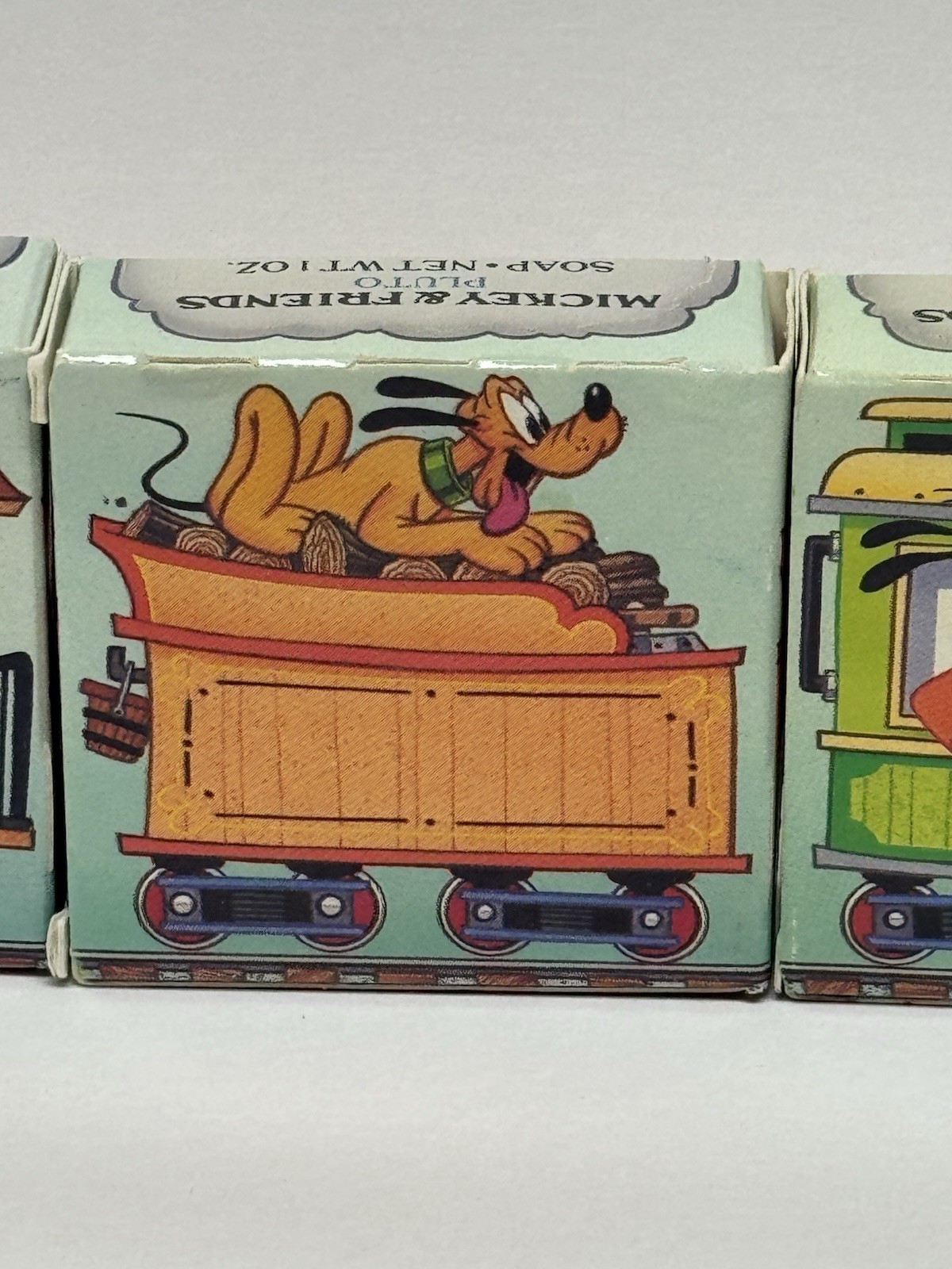 Lot Of 9 Vintage Disney Decorative Bars Of Soap NIB AVON Train