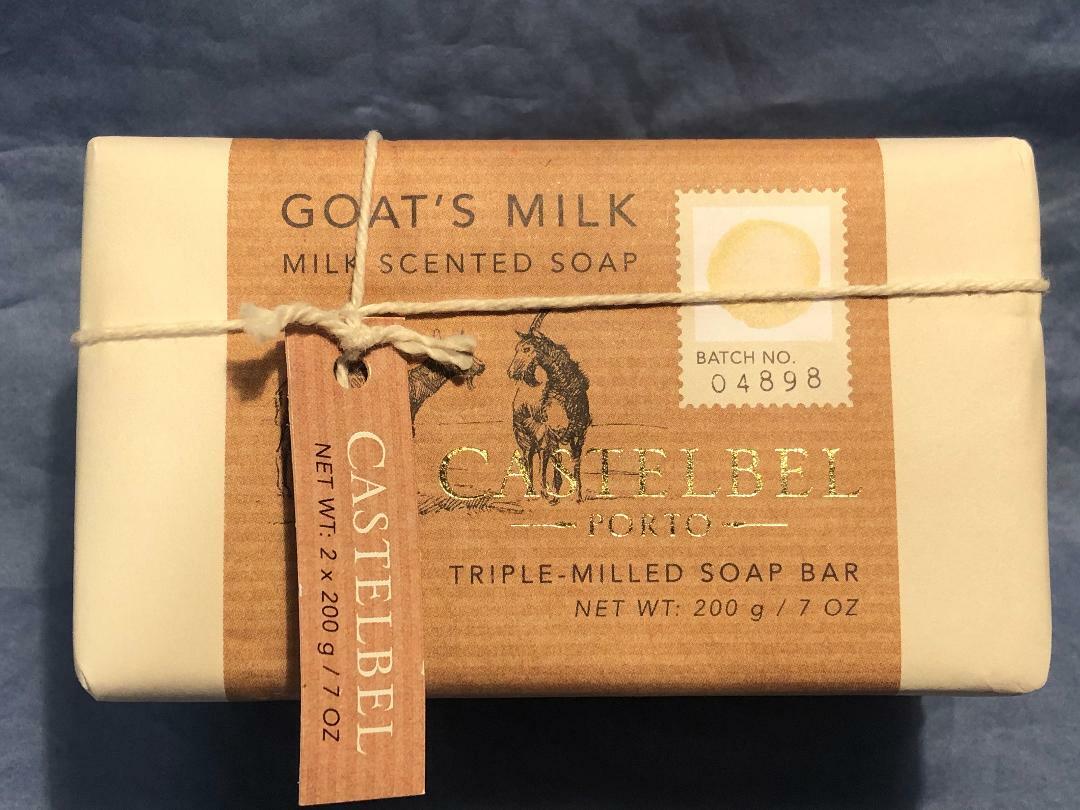 2 X CASTELBEL~Triple Milled~GOAT’S MILK~SOAP~Batch # 04898~7oz/200g x 2~NEW