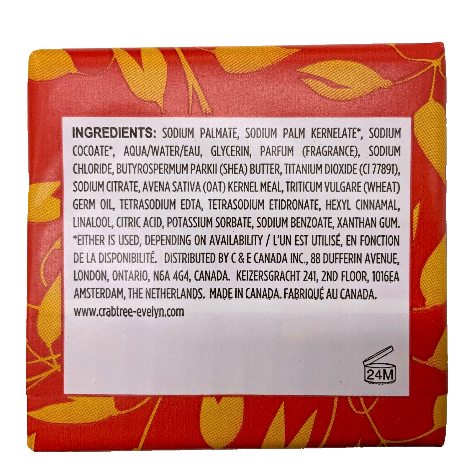 Crabtree & Evelyn Oatmeal Bar Soap Triple Milled 10.5oz (3×3.5oz) 3pc Set