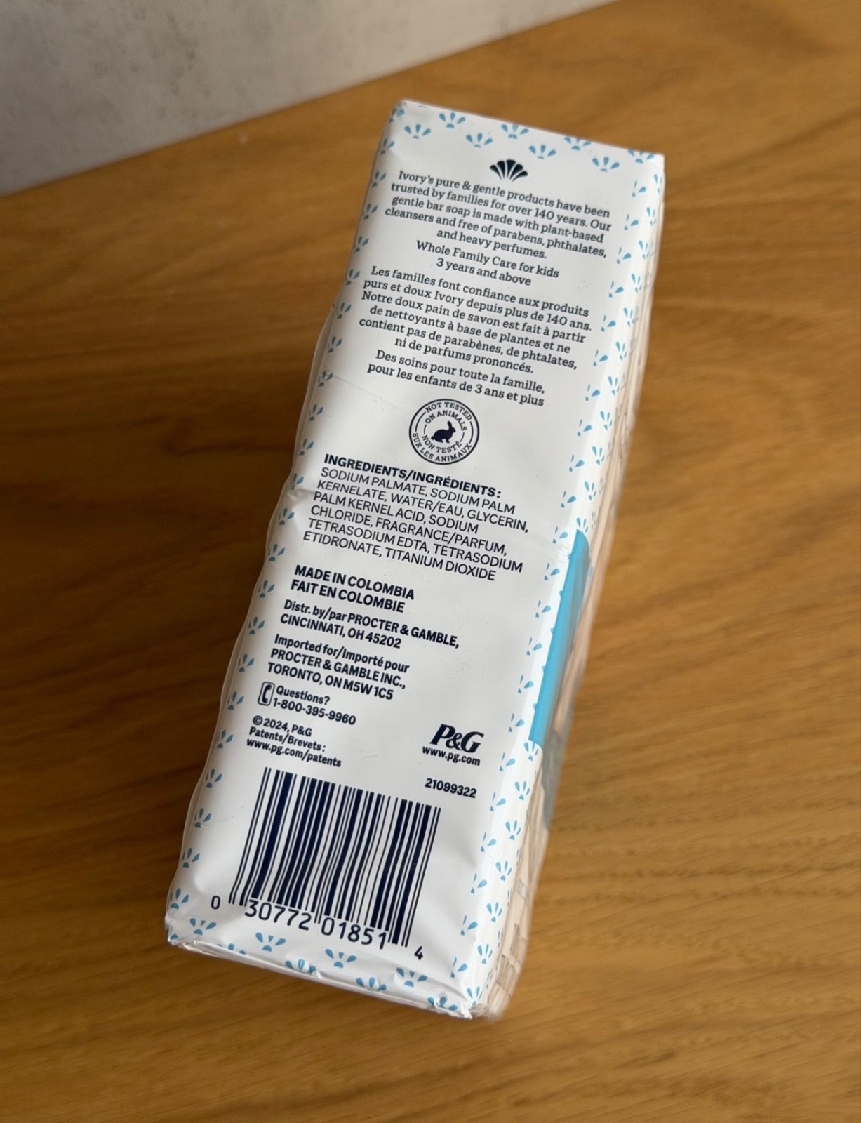 Ivory Bar Soap with Original Scent, 3.17 oz. 12 Count