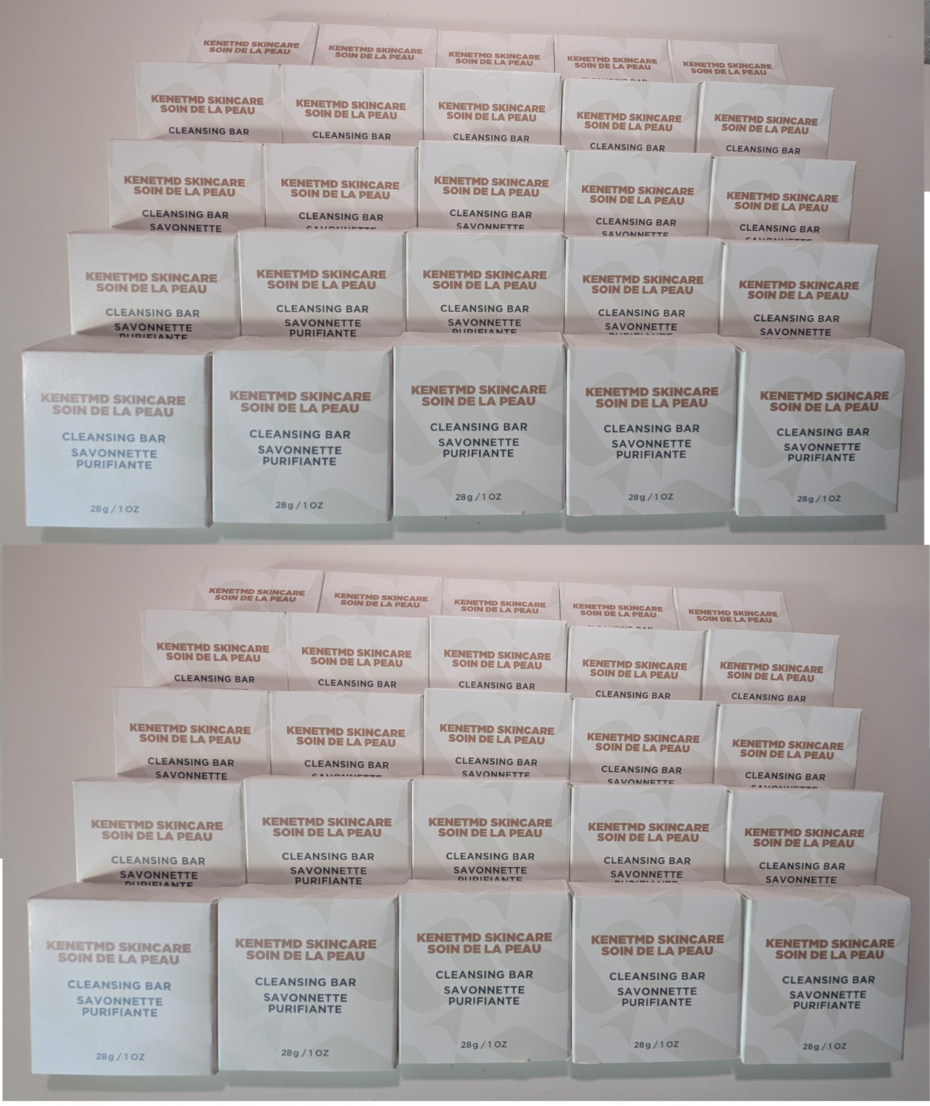 KenetMD Skincare Cleansing Bar Travel Soap – 50 BARS – 1 oz Each