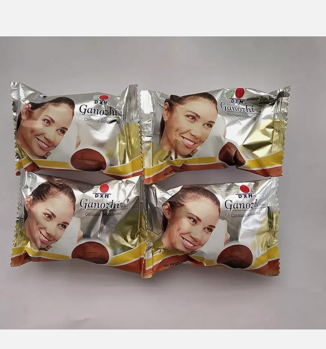 4X DXN Ganozhi Soap Bar with Ganoderma Extract | 75Gm Each | Free Shipping