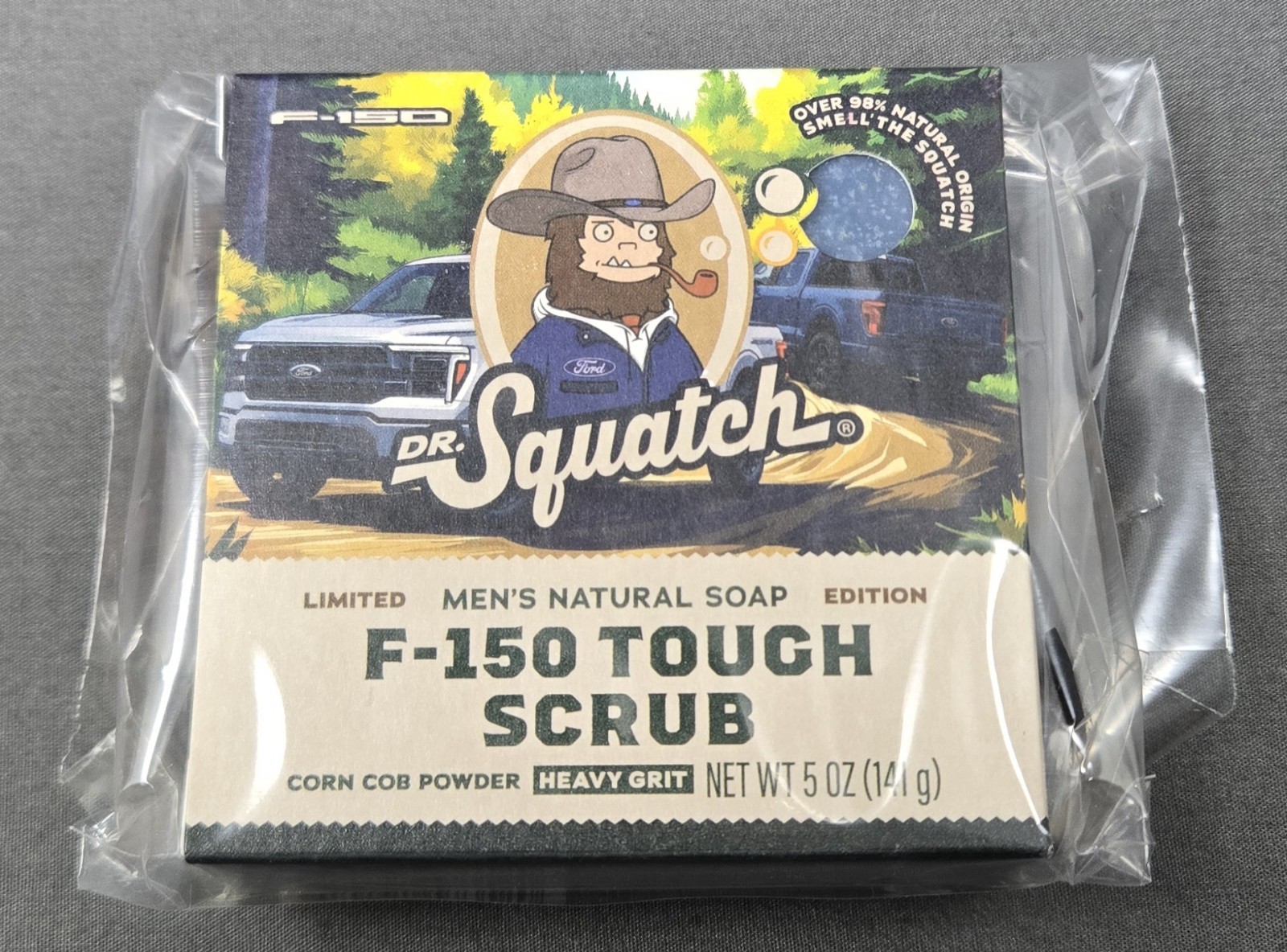 Dr Squatch F-150 TOUGH SCRUB FORD Limited Edition Bar! (4-Pack)