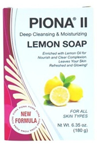 PIONA II Deep Cleansing & Moisturizing LEMON Soap 6.35 Oz.