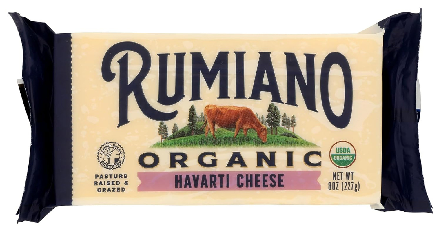 , Havarti Bar Organic, 8 Ounce