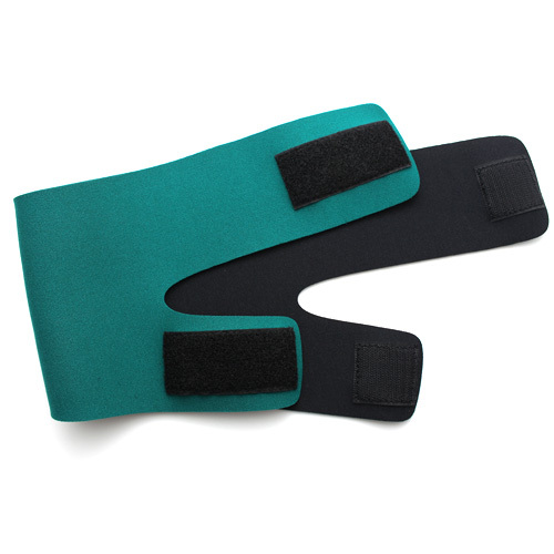 WRINKLE FREE CHEEK MASK V FACE LINE CHIN JAW SLIM LIFT UP WARM BELT DARK GREEN