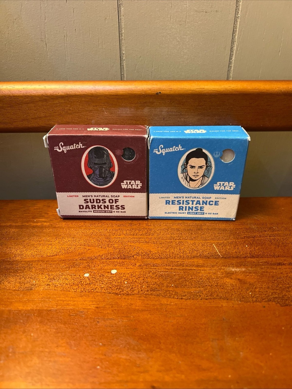 Dr. Squatch Star Wars Limited Edition Mens Natural Soap 2-Pack
