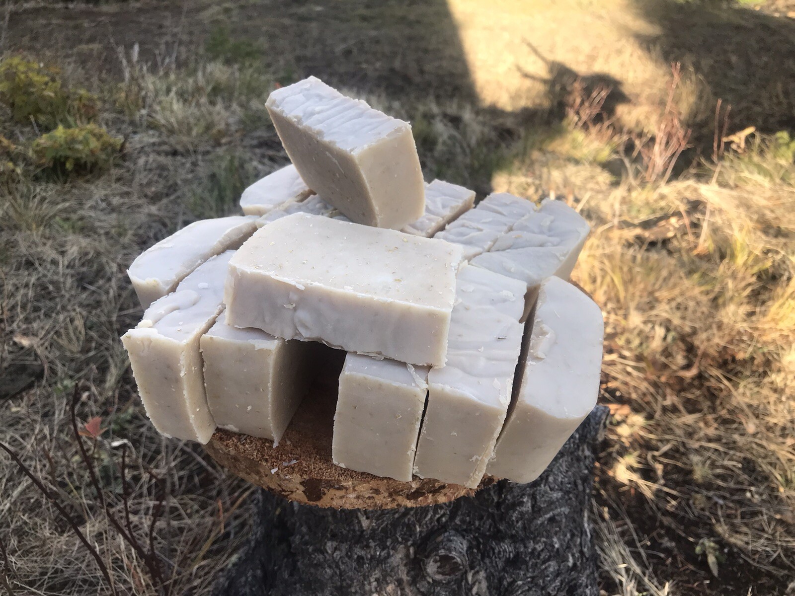 Goat Milk Soap With Essential Oil” 2 Lb Loaf “7Bars” MADE TO ORDER DM BF PURCH.