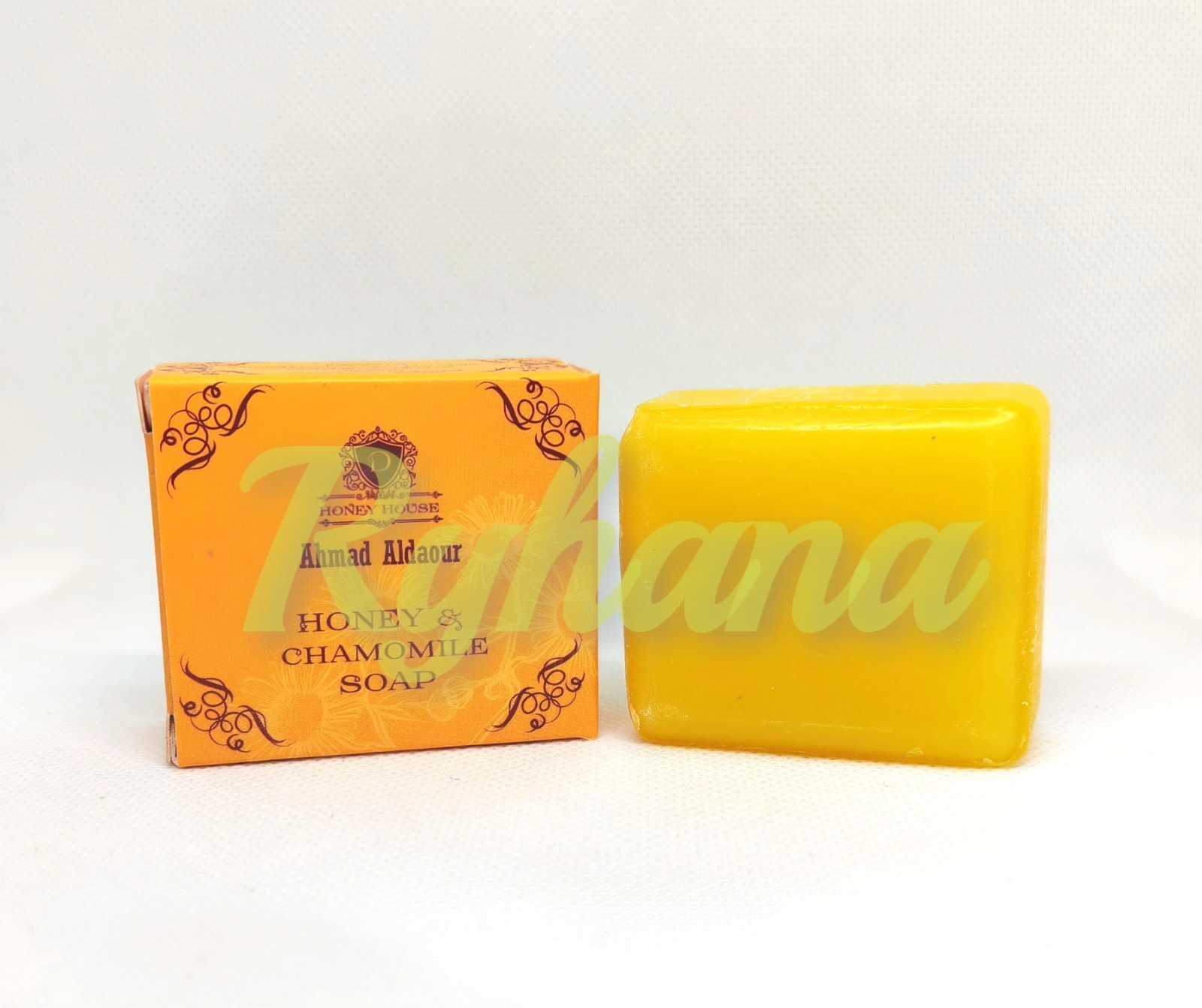 Honey & Chamomile Soap Natural Moisturizing Gentle Skin Car Bar Soap 2 Pcs