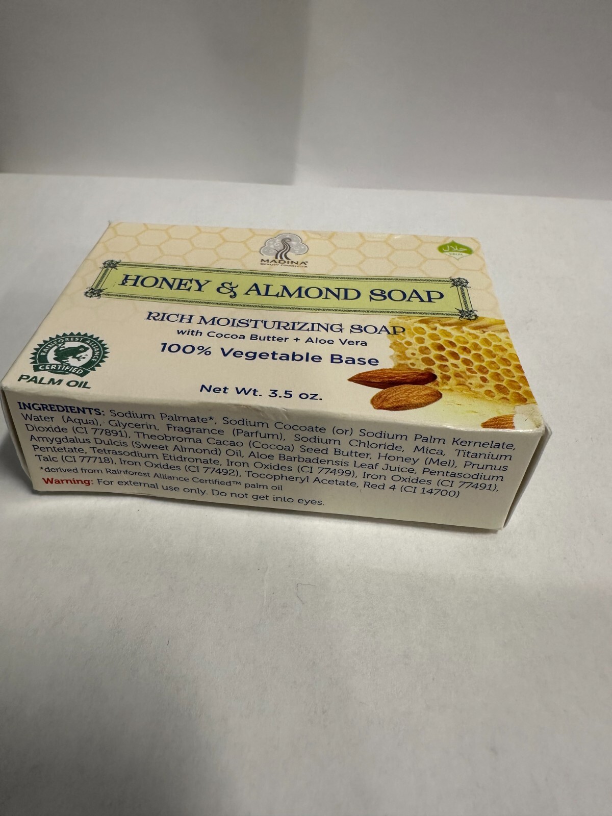 Madina (Honey &Almond) Bar Soap