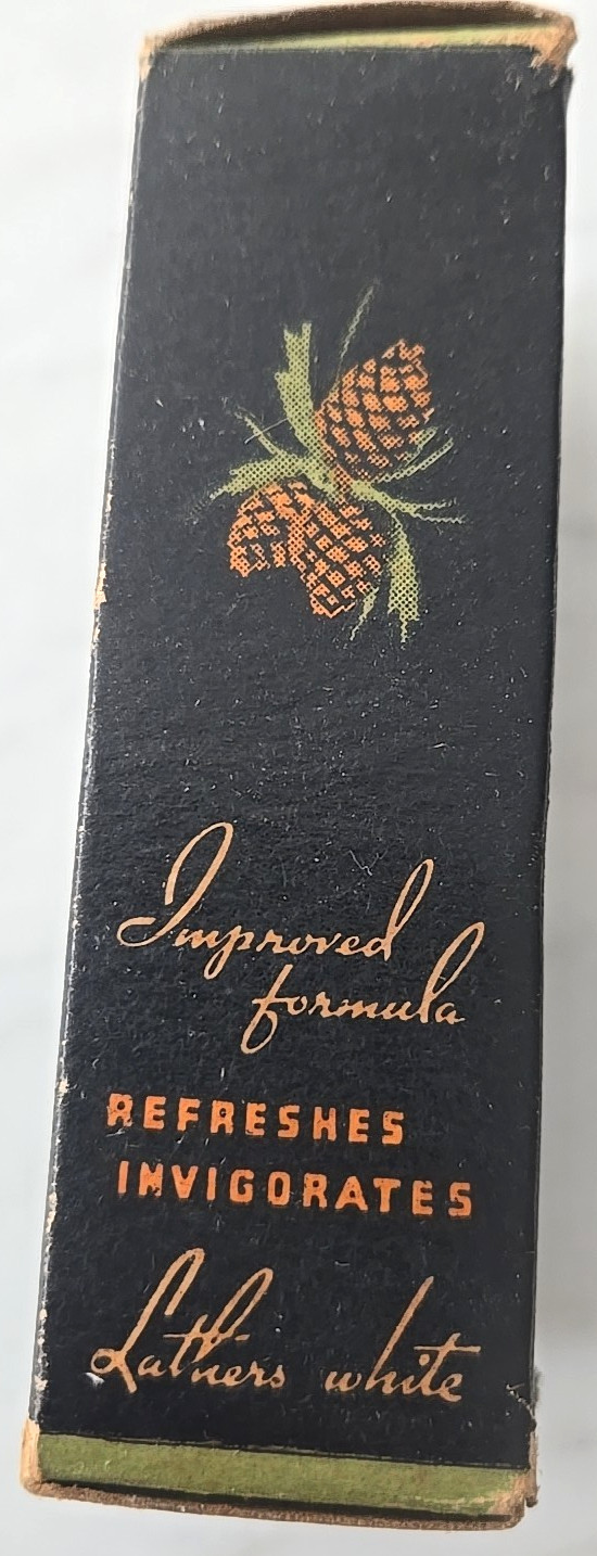 Vintage Grandpa’s Wonder Pine Tar Toilet Soap W/Instructions NOS
