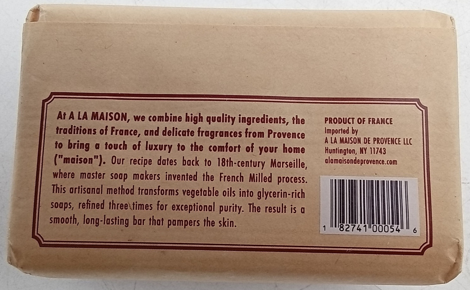 A La Maison Moisturizing French-Milled Bar Soap Oat Milk Large 8.8 oz 5 Pack