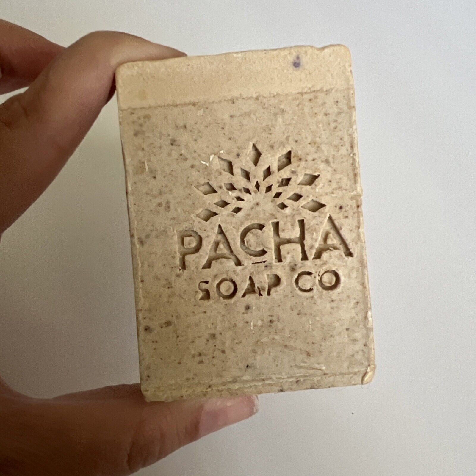 Pacha Soap Co. Sand & Sea Exfoliating 3.7oz Handcrafted Natural Scent NEW