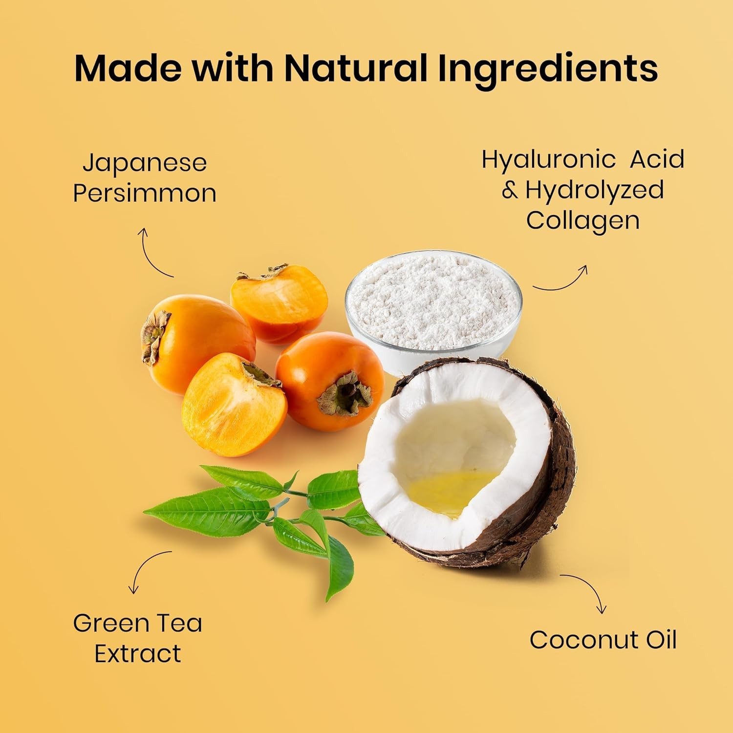 Natural Japanese Persimmon Soap (2 Pack) Body Odor Cleansing Bar 1 oz| Brand New