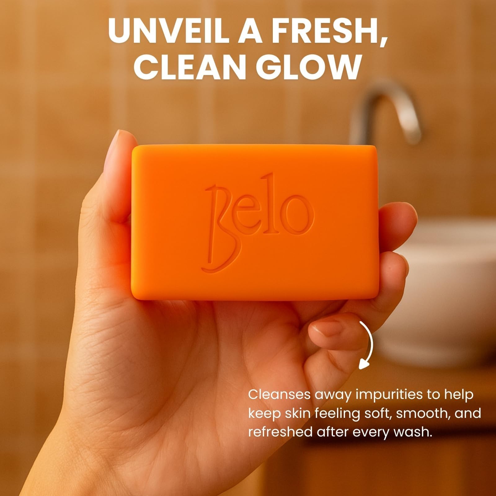 Belo Essentials Intensive Cleansing Bar Soap with Tranexamic Acid