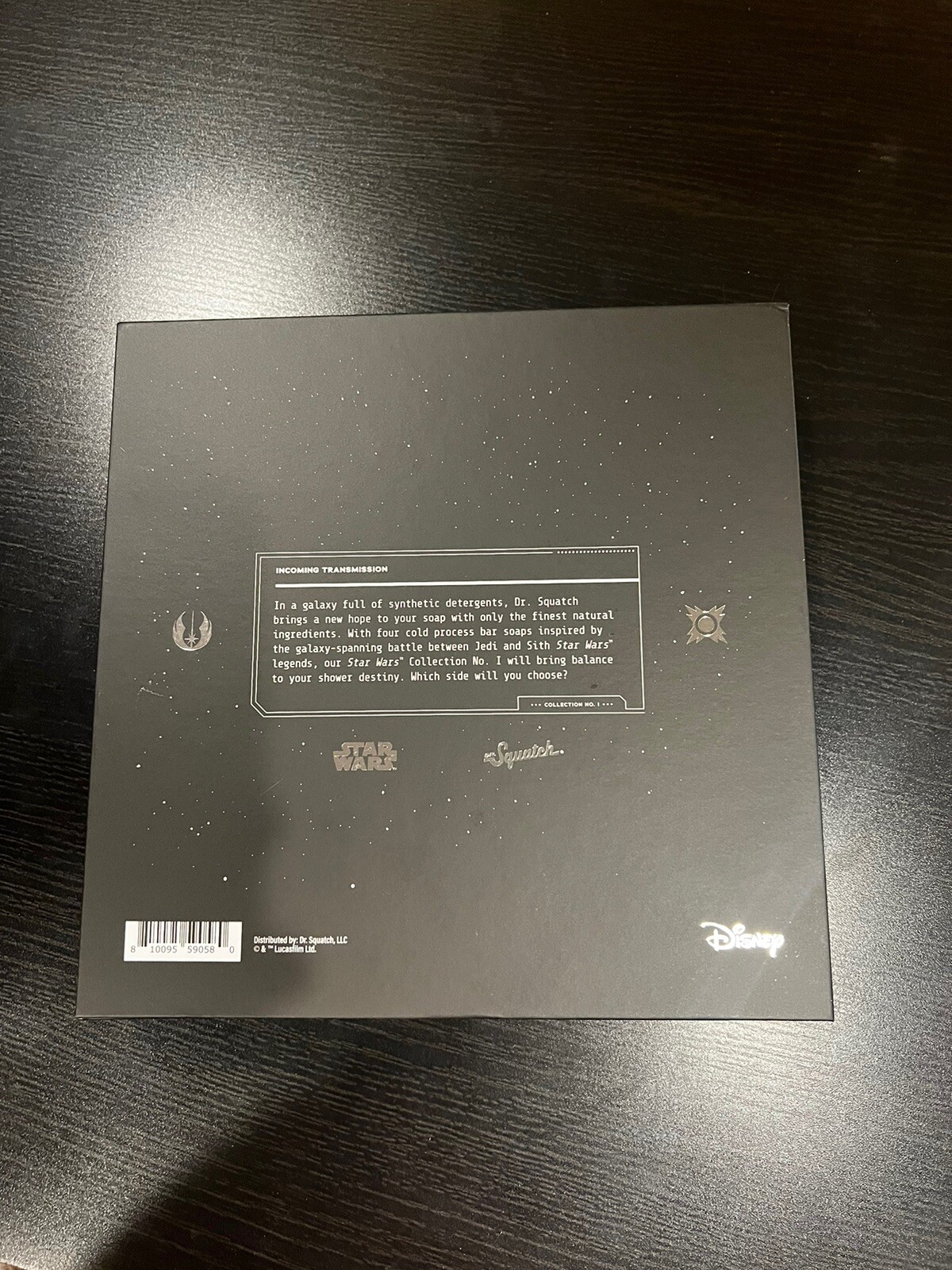 NEW Dr. Squatch STAR WARS Collection I w/Limited Edition Collectors Box Soap