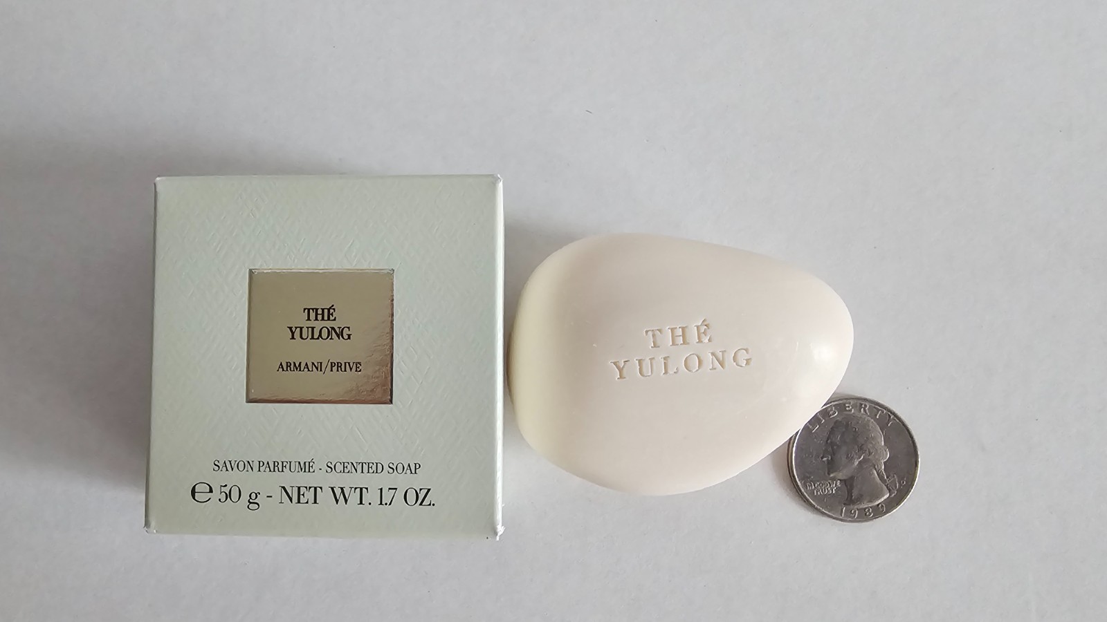 Armani Privé THÉ YULONG Scented Luxury Mini Soap – One piece 1.7Oz/50g