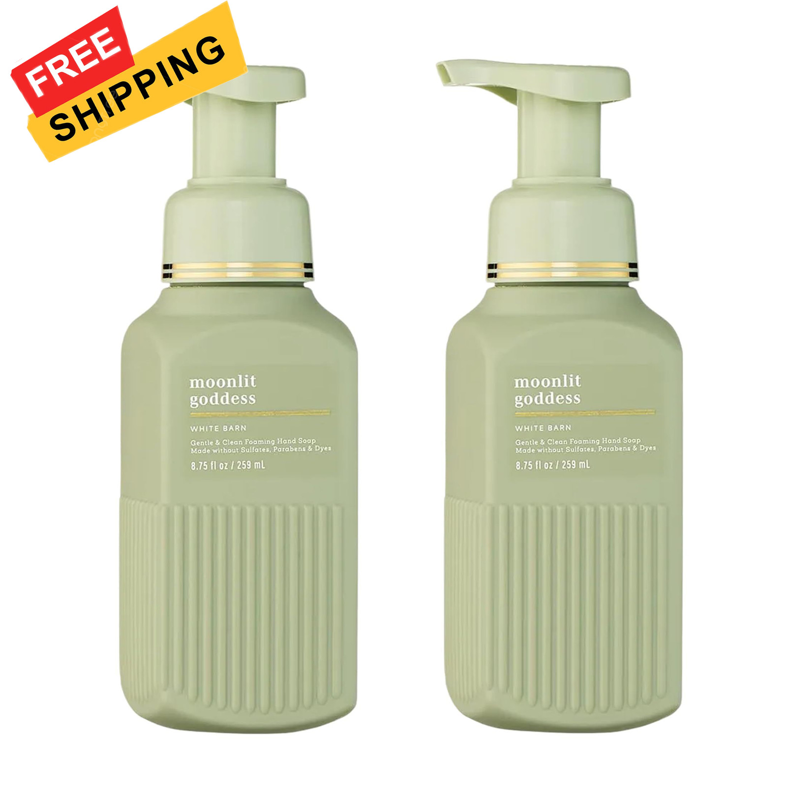 Bath & Body Works Gentle & Clean Foaming Hand Soap, 8.75 Fl Oz (Pack of 2)