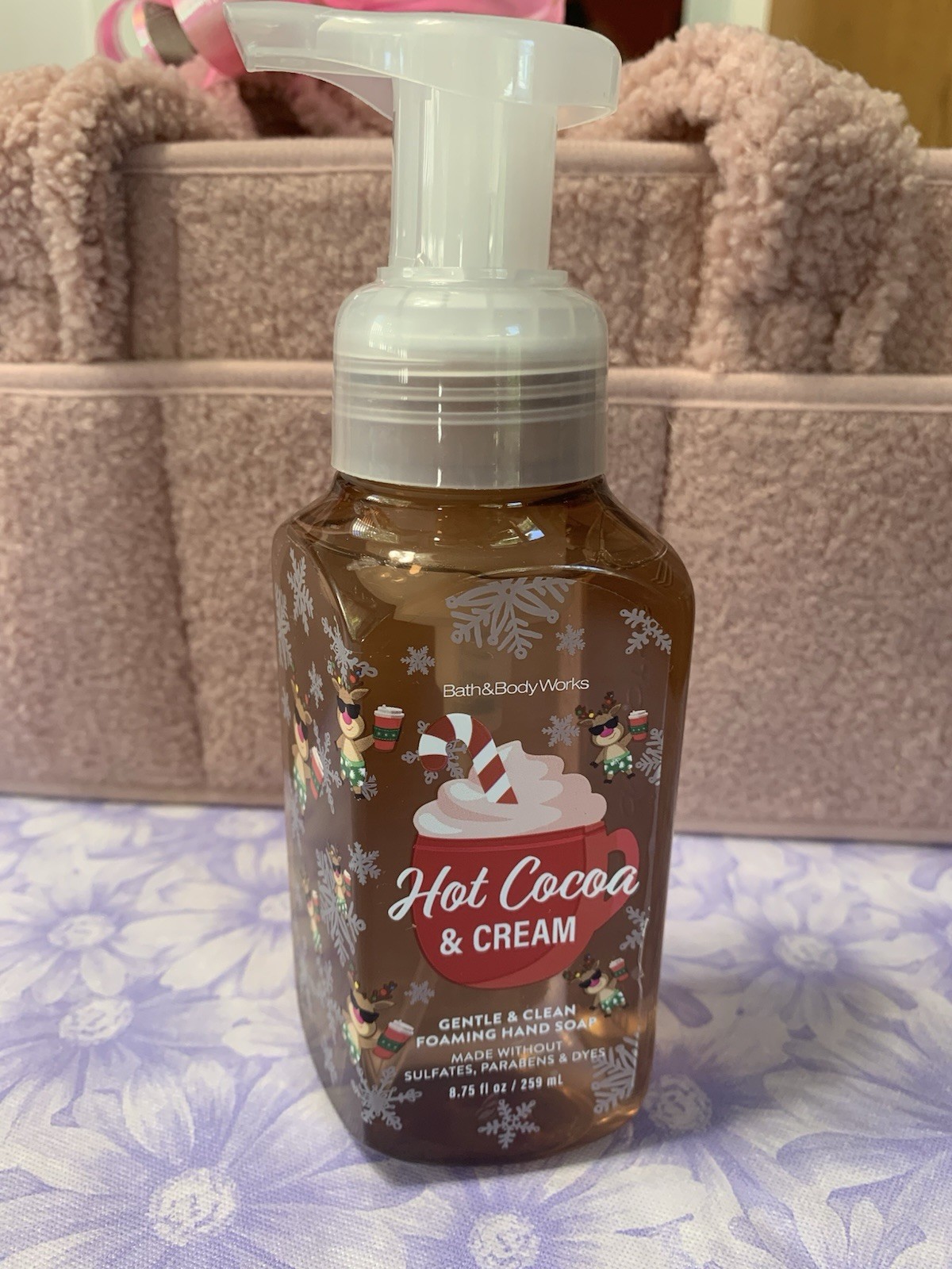 Bath & Body Works HOT COCOA & CREAM Gentle Foaming Hand Soap Limited Edition New
