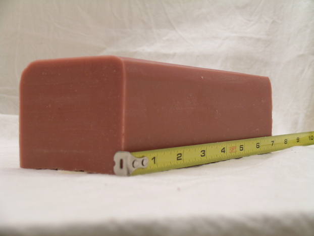 ONE Handmade Soap Loaf – Pumpkin Spice Shea Butter Olive Oil Vegan