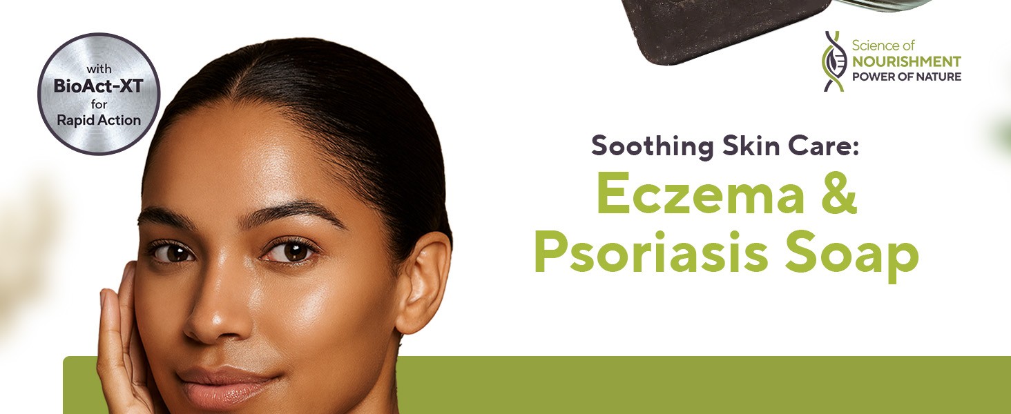 Eczema Face Soap Body Wash Bar – All Natural Psoriasis, Dermatitis Treatment for
