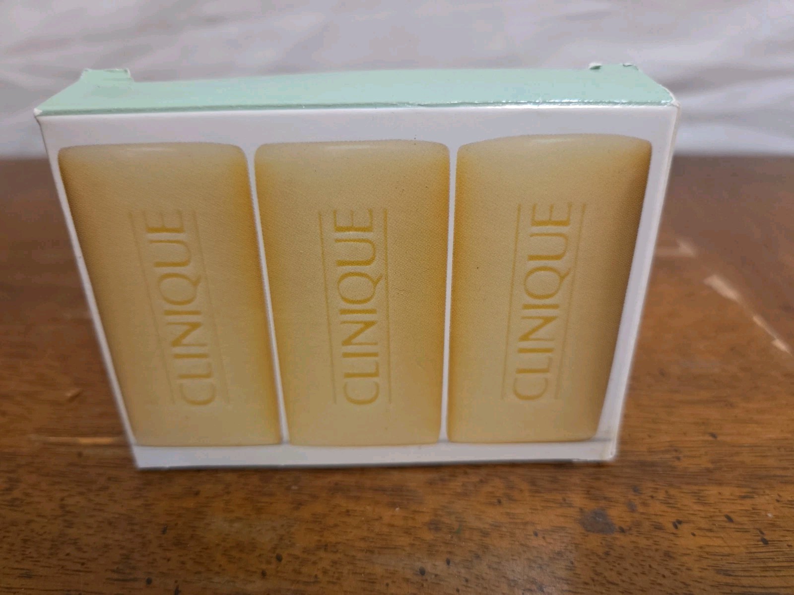 Clinique 3 Little Soaps Mild Skin Type 2 Dry Combo 5.2oz Set NEW