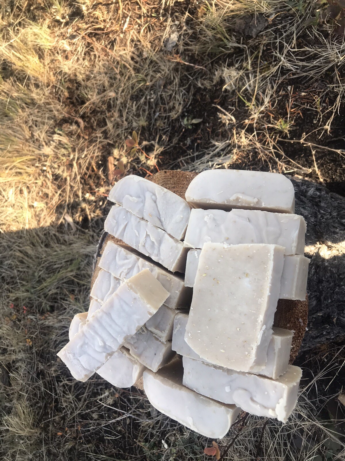 Goat Milk Soap With Essential Oil” 2 Lb Loaf “7Bars” MADE TO ORDER DM BF PURCH.