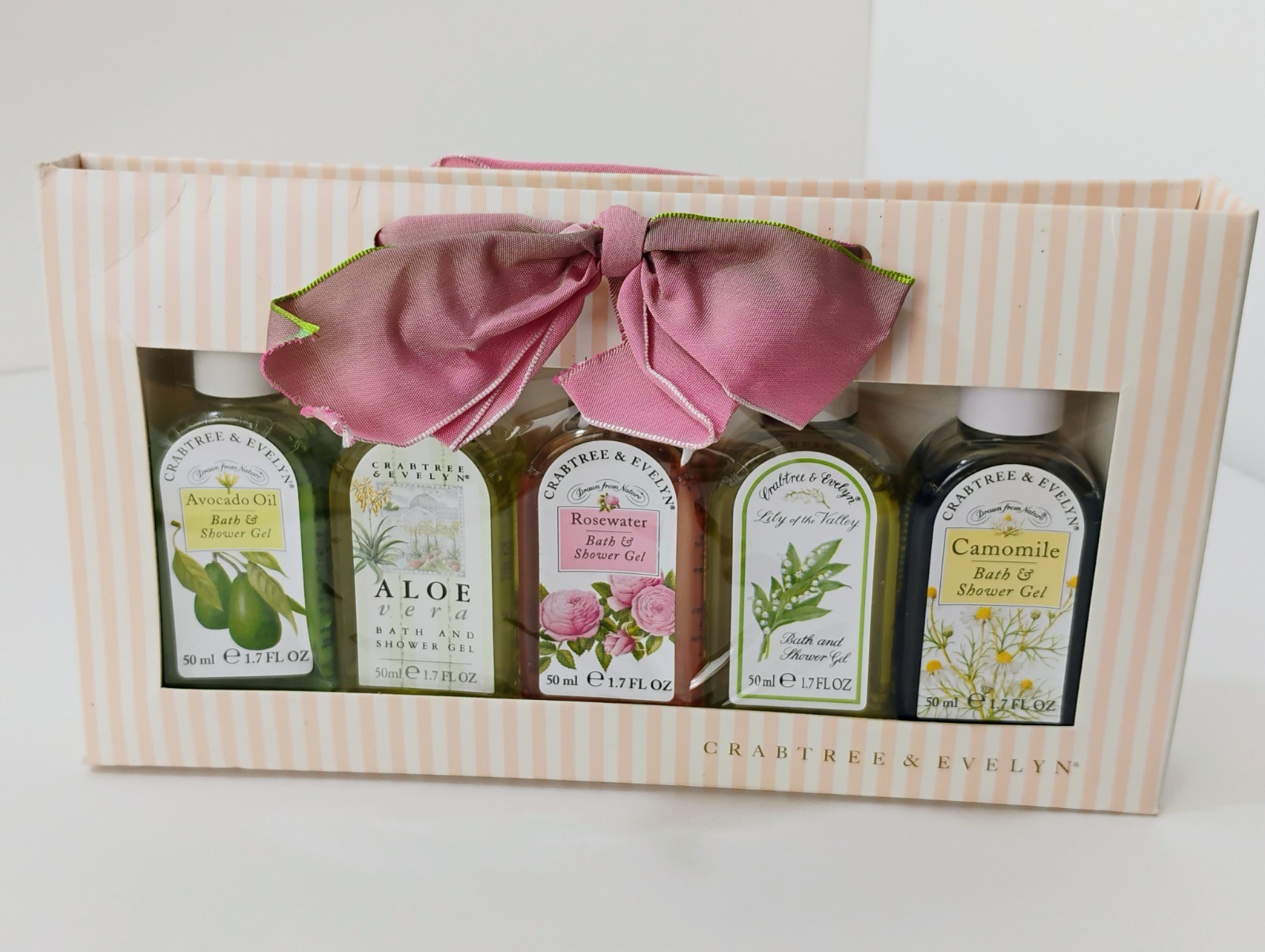 Crabtree & Evelyn Mini Shower Gel Sampler 1.7 Fl Oz/Each (MKE)