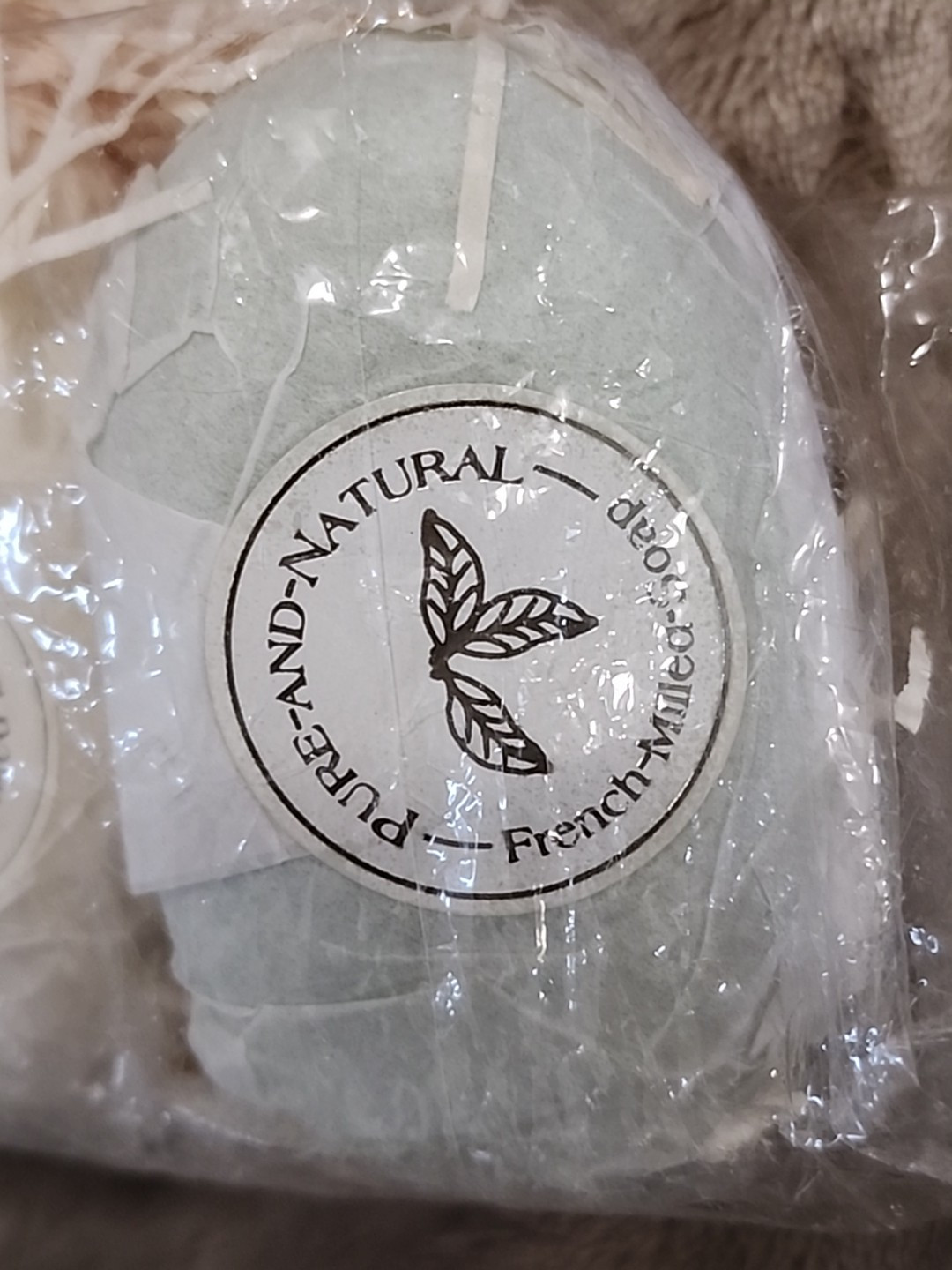 Pure And Natural French Milled Soap Set of 3 – 1.5 Oz Bars Vintage