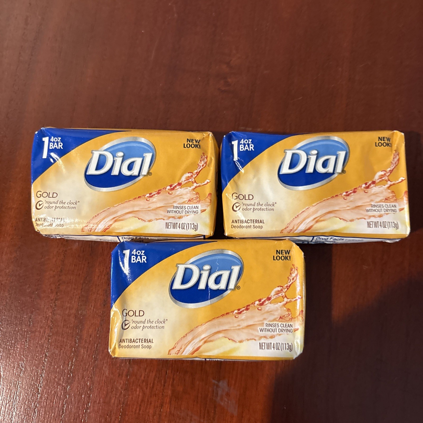 Dial Bar Soap Lot Of 3 Gold – 4 oz Fast Shipping