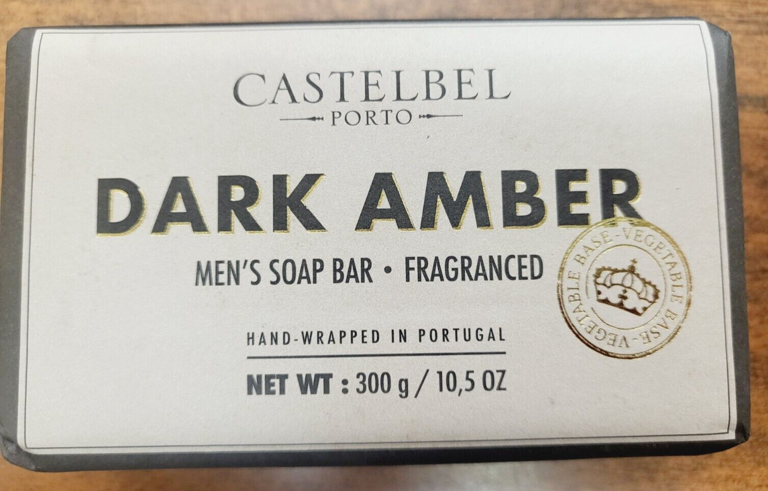 Castelbel Porto Men’s Luxury Jumbo Bar Soap – Dark Amber + More – CHOICE