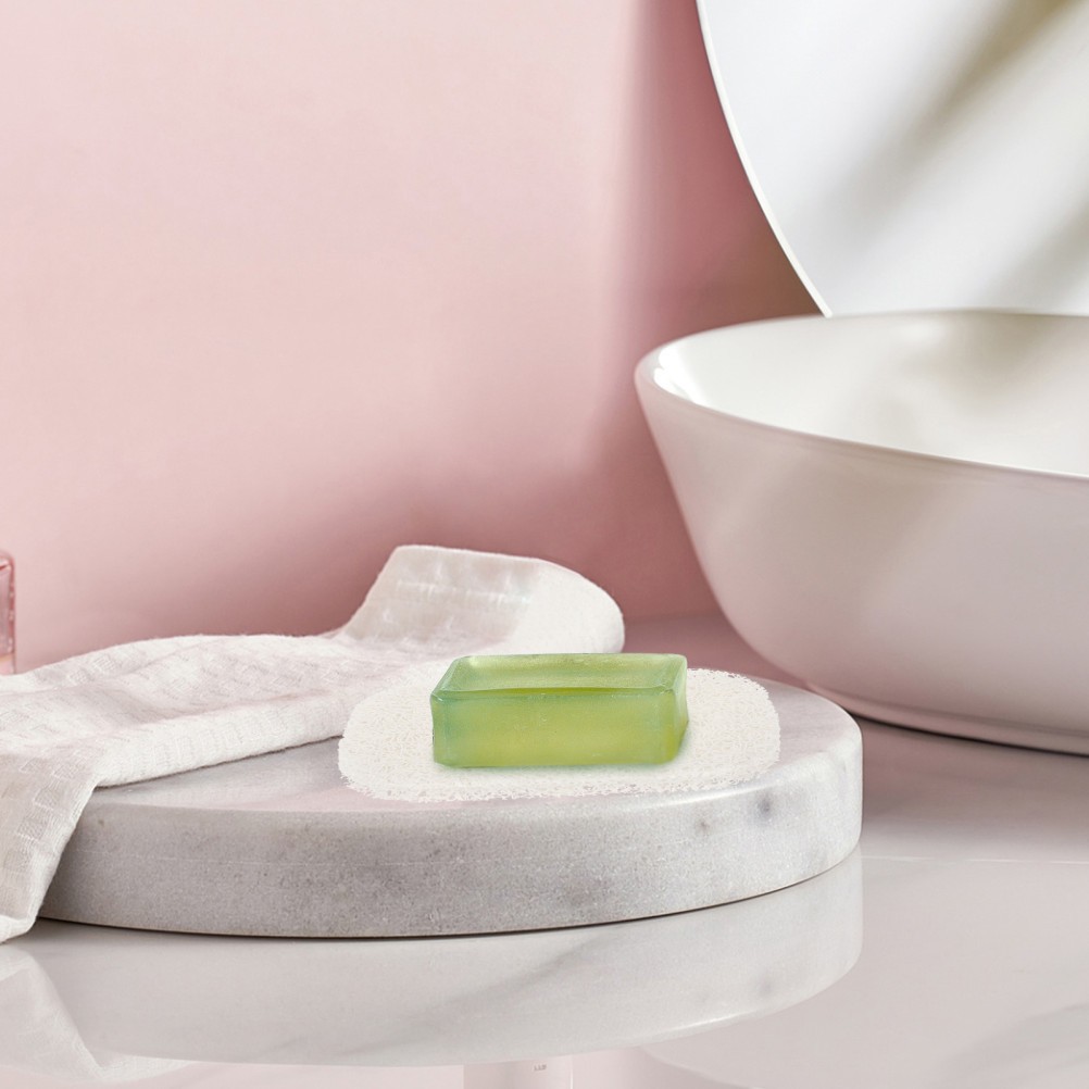 3Pcs Reusable Plastic Soap Dish Holder Soap Saver Tray for Bathroom Kitchen