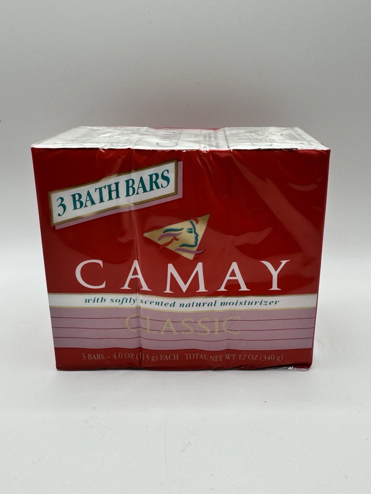 VTG Camay Soap Pink Classic Softly Scented Beauty Bar 3 Bars 4 Oz Discontinued