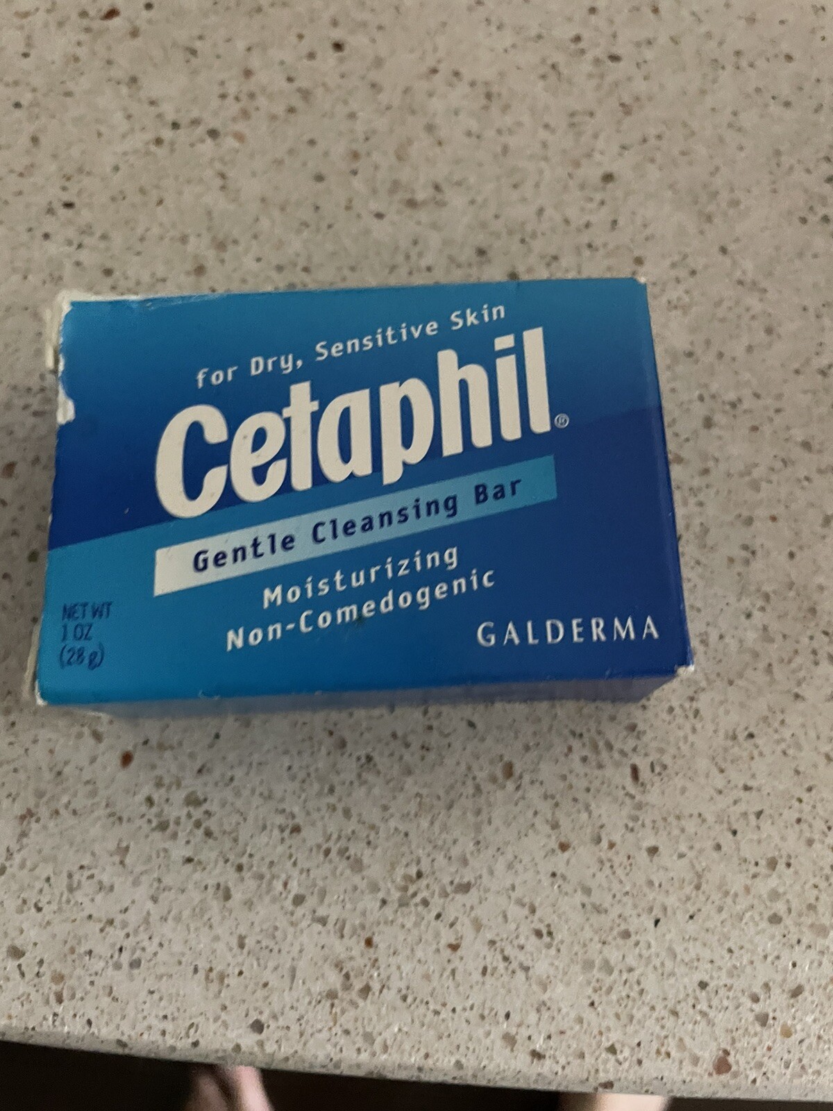 CETAPHIL Gentle Cleansing Bar Soap Mini Moisturizing VINTAGE Blue Box Dry Skin