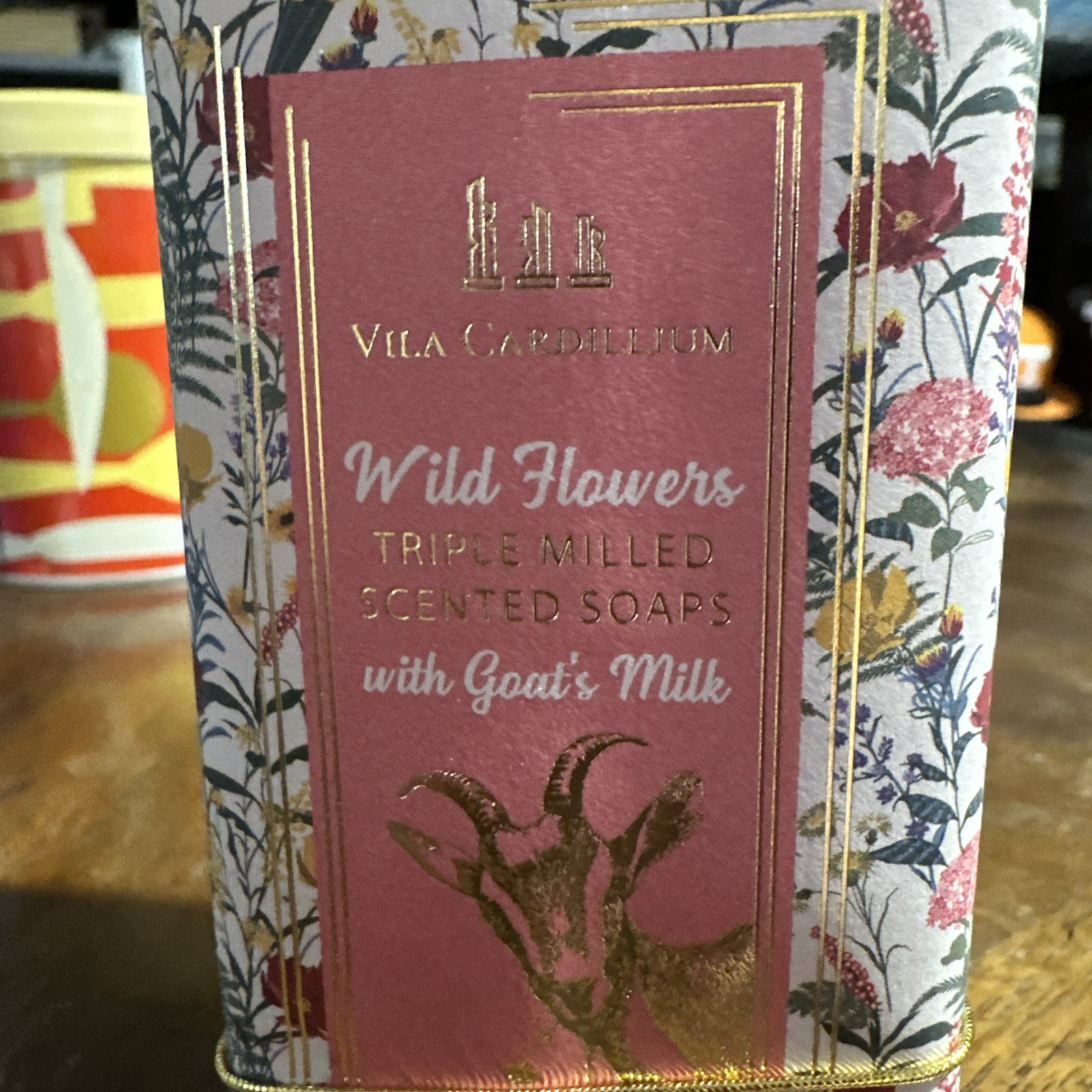 Vila Cardillium Goats milk and wild flower s /2 7oz Beautiful cottage core