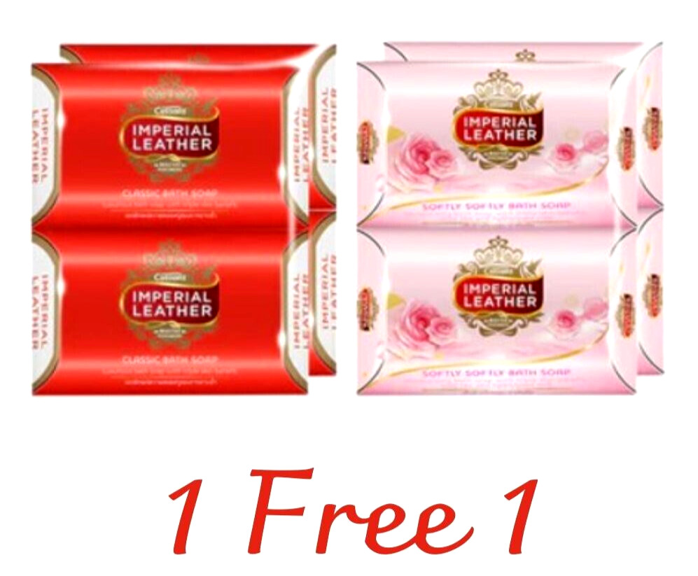 Mperial leather soap softly bar cussons classic vintage skin car 95gx4pcs free 4