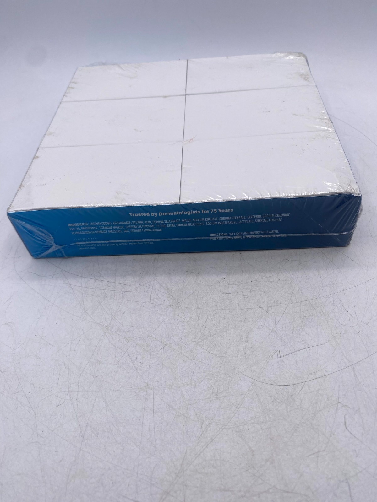 Cetaphil Gentle Face & Body Cleansing Bar Soap Dry Sensitive Skin 4.5oz (6-Pack)