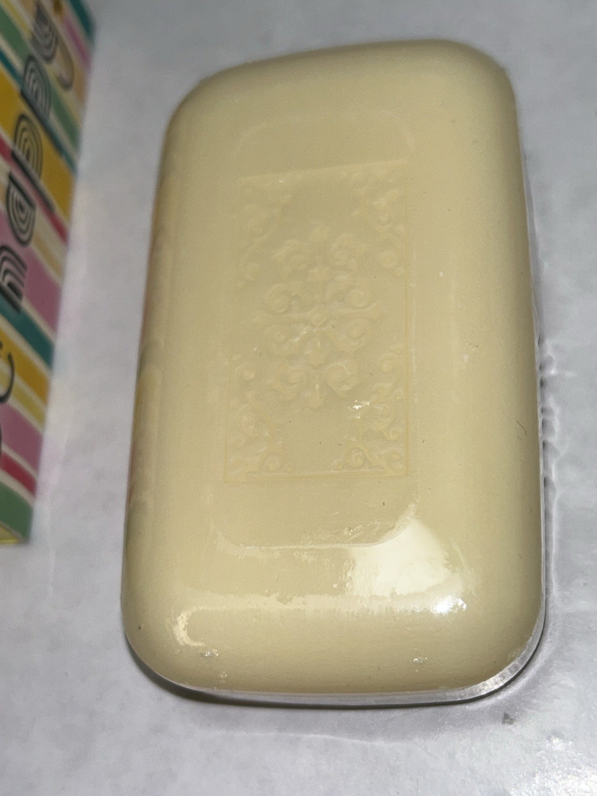Punch Studio Rose Vegetable Based Luxury Scented Bath Bar Soap 4 oz Keepsake Box